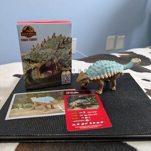 2025 Jurassic World Chaos Theory McDonald's happy meal toy- Ankylosaurus